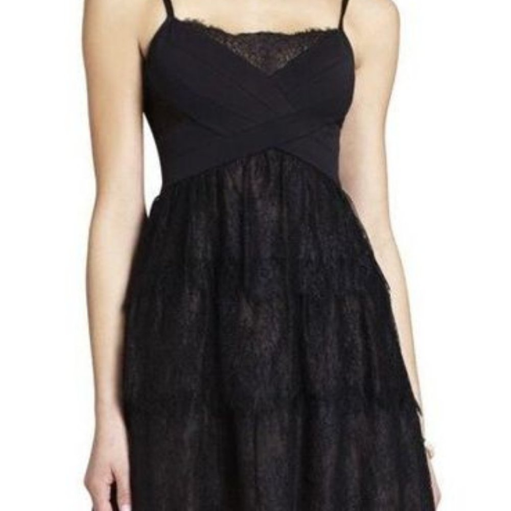 (NWOT) Vintage Black Lace Women's Dress